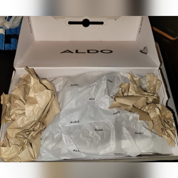 NEW Aldo Dividend men's oxford lace up shoes casual work,size 10.5, cognac - Picture 9 of 11